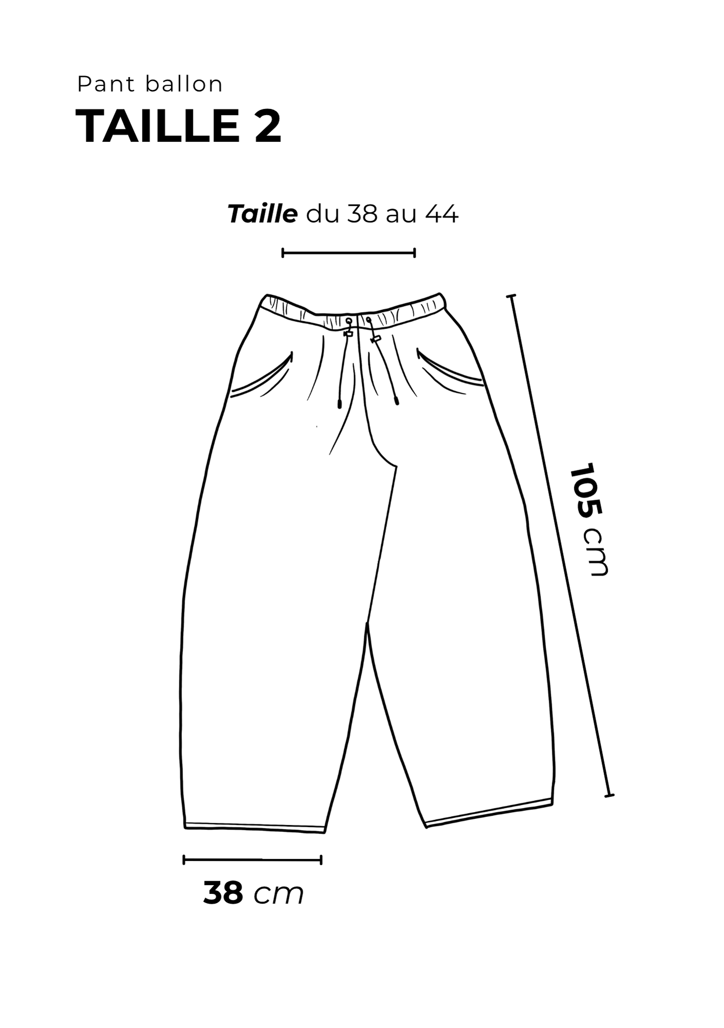 LE PANTALON BALLON (90)