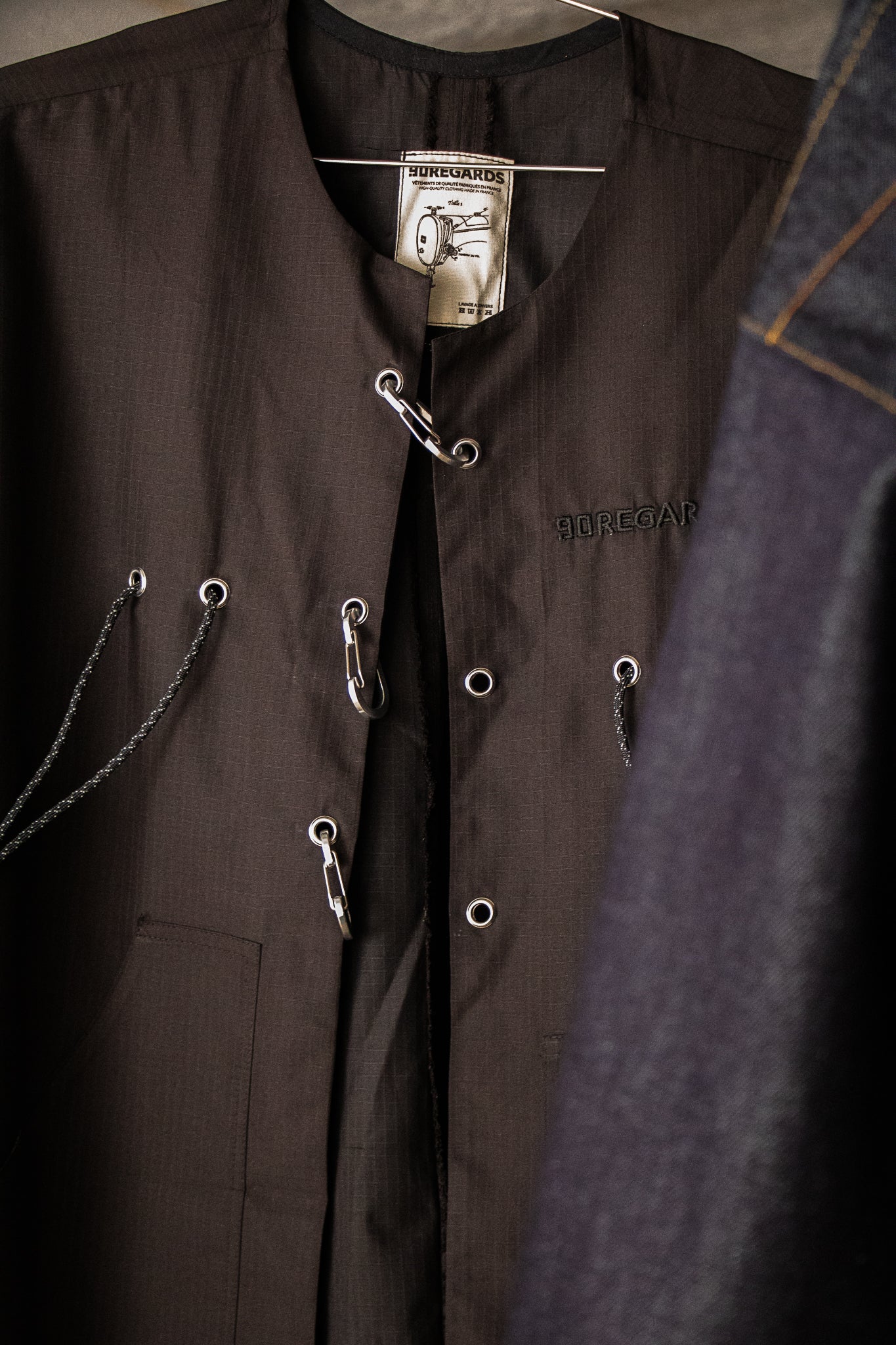 LA VESTE COL ROND 3/4