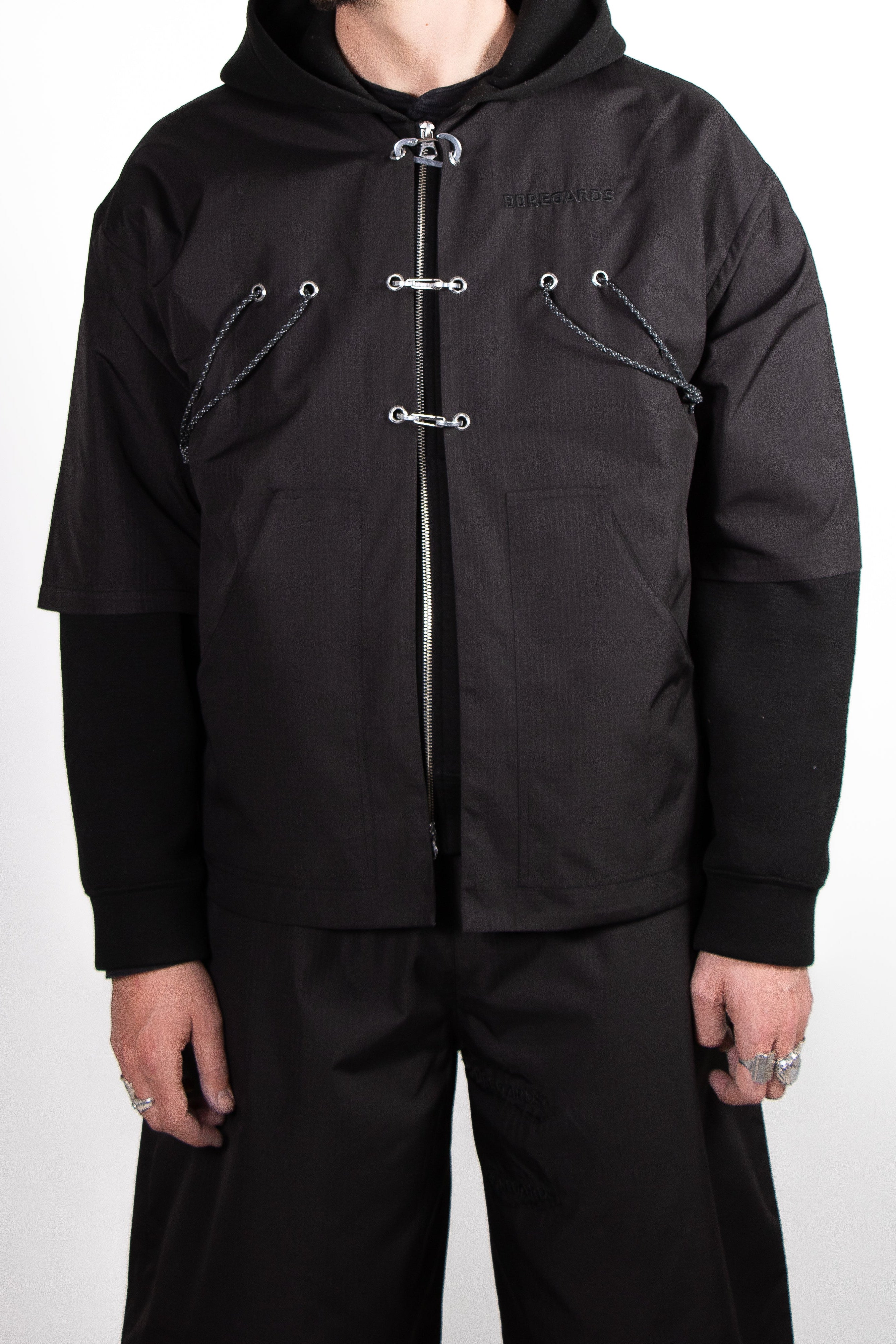 LA VESTE COL ROND 3/4