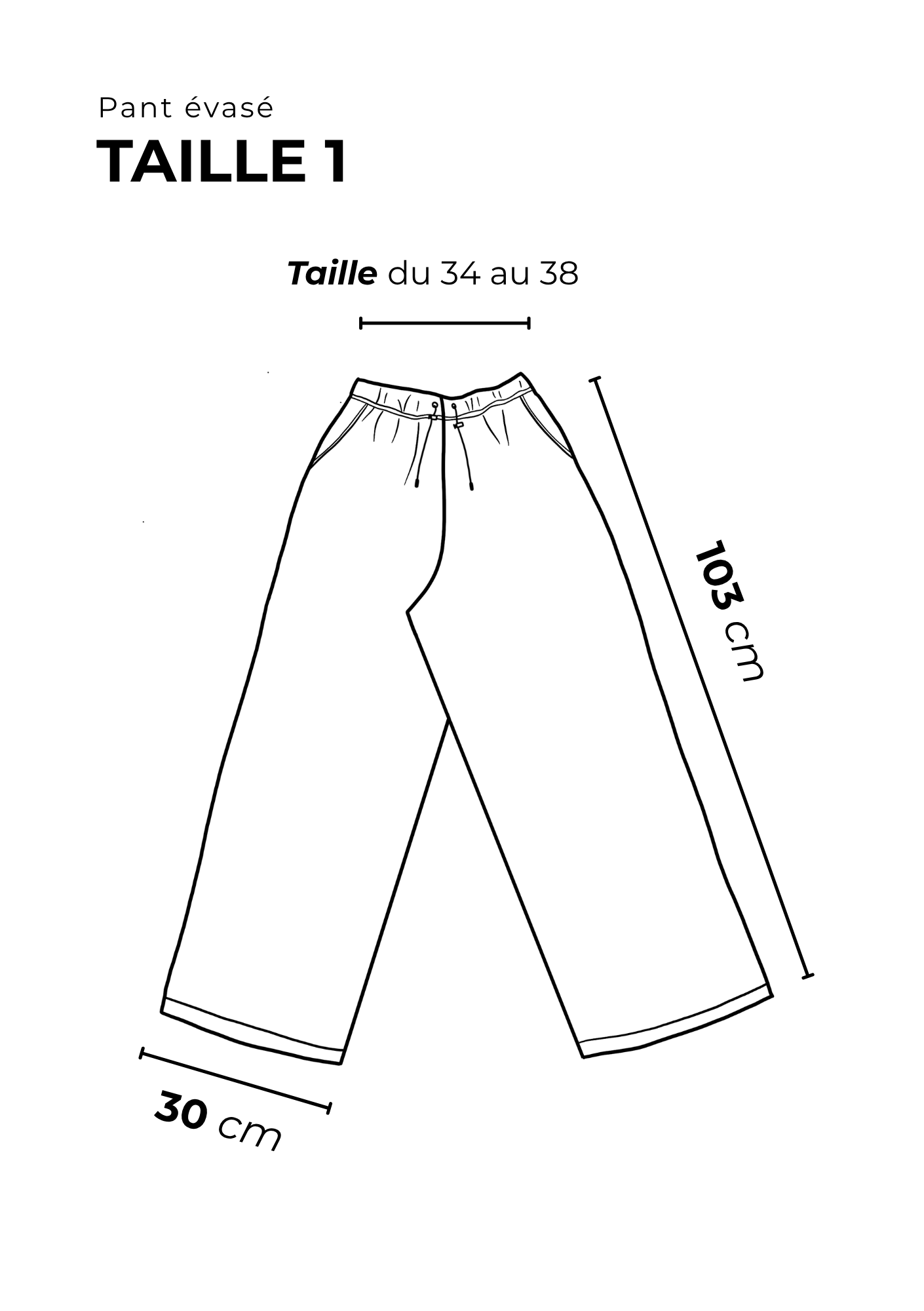 LE PANTALON EVASE ESSENTIEL