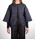 LA VESTE COL ROND 3/4