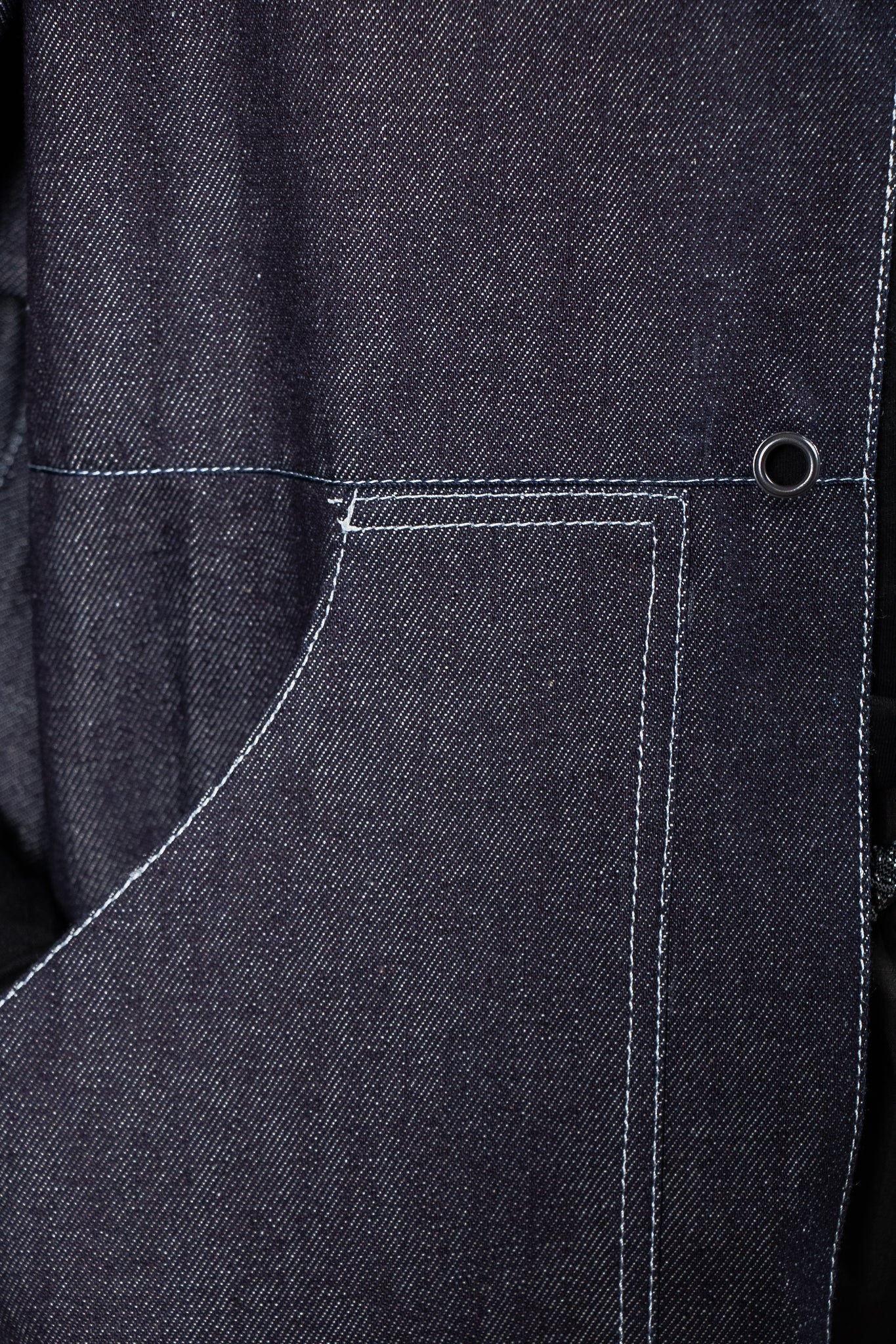 LA VESTE COL ROND 3/4