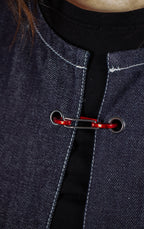 LA VESTE COL ROND 3/4