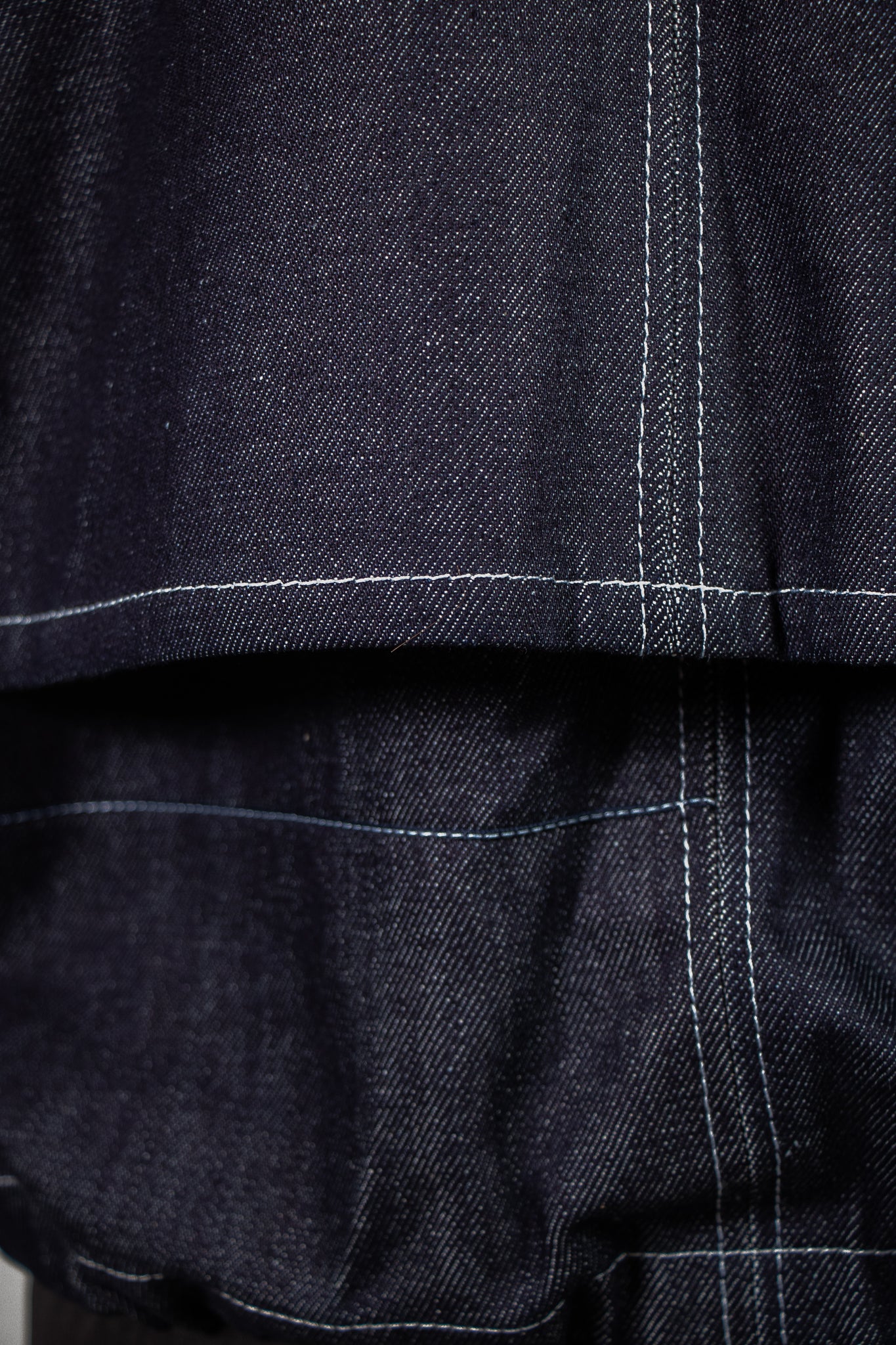 LA VESTE COL ROND 3/4